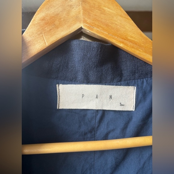 Linenfox Dark Blue Women's Blazer - Picture 5 of 5